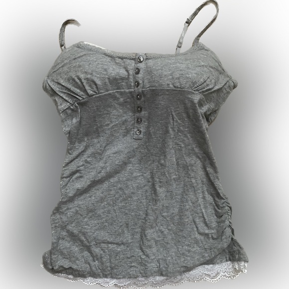 Tops - Light gray tank top